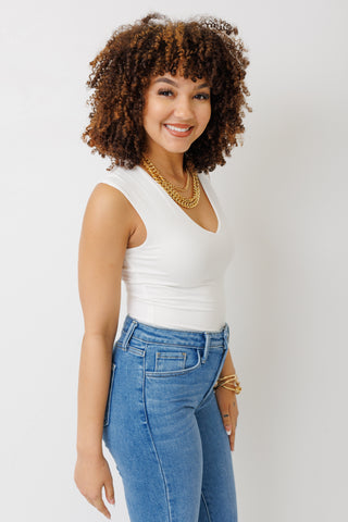Jenner Bodysuit, IVORY