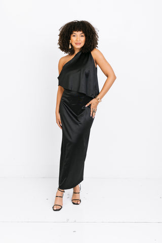 Black Star Maxi Dress