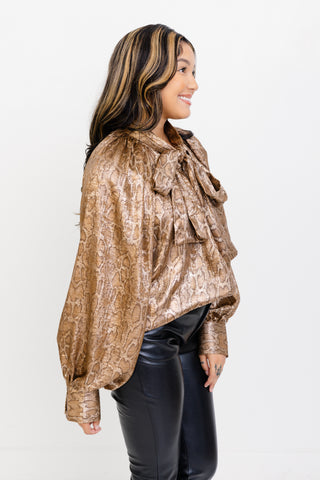 Snake Serpent Blouse