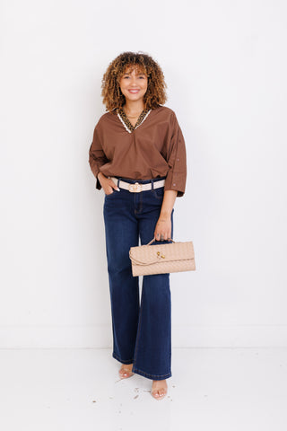 Whispering Wild Blouse