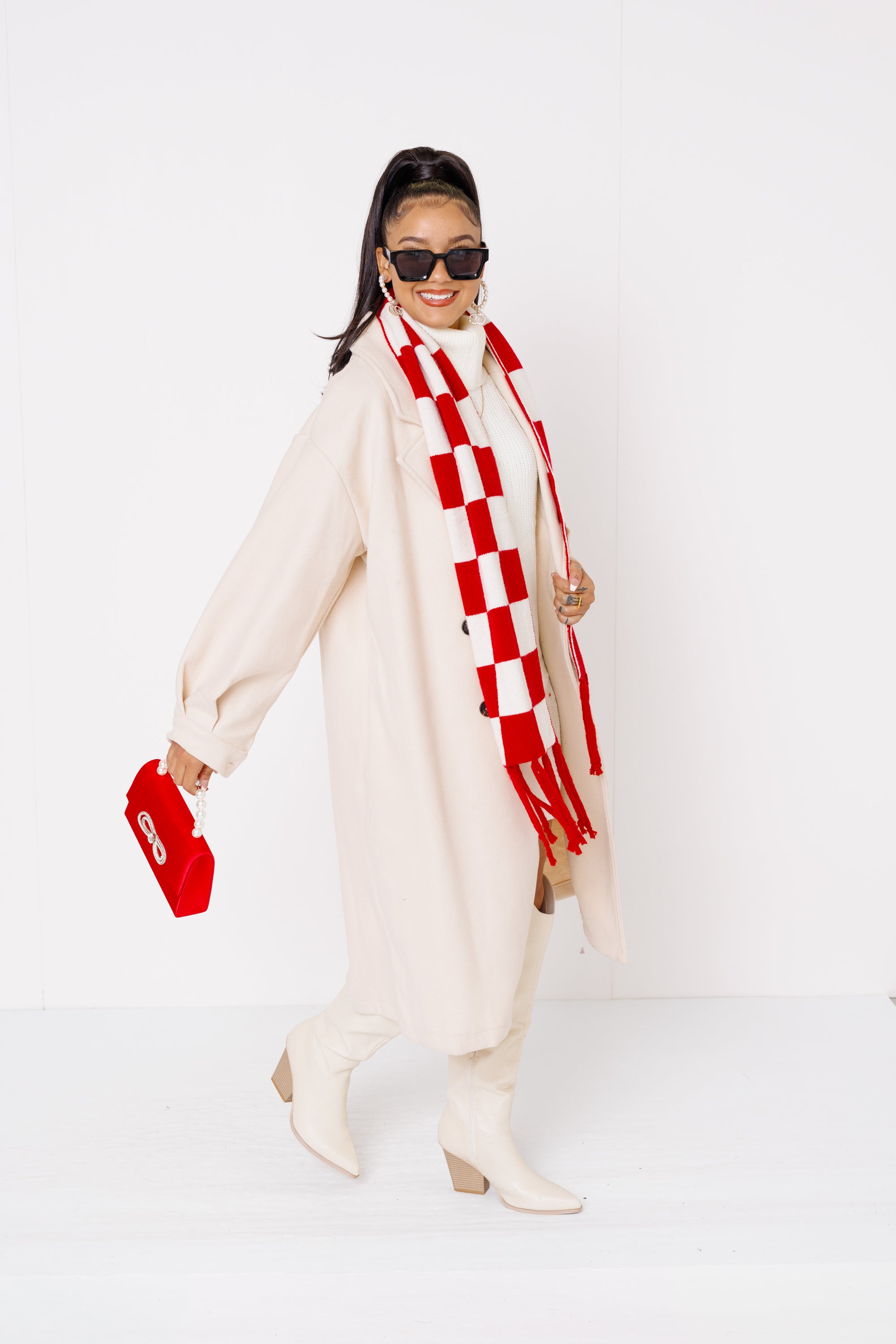 The Boujie Belle Coat, CREAM
