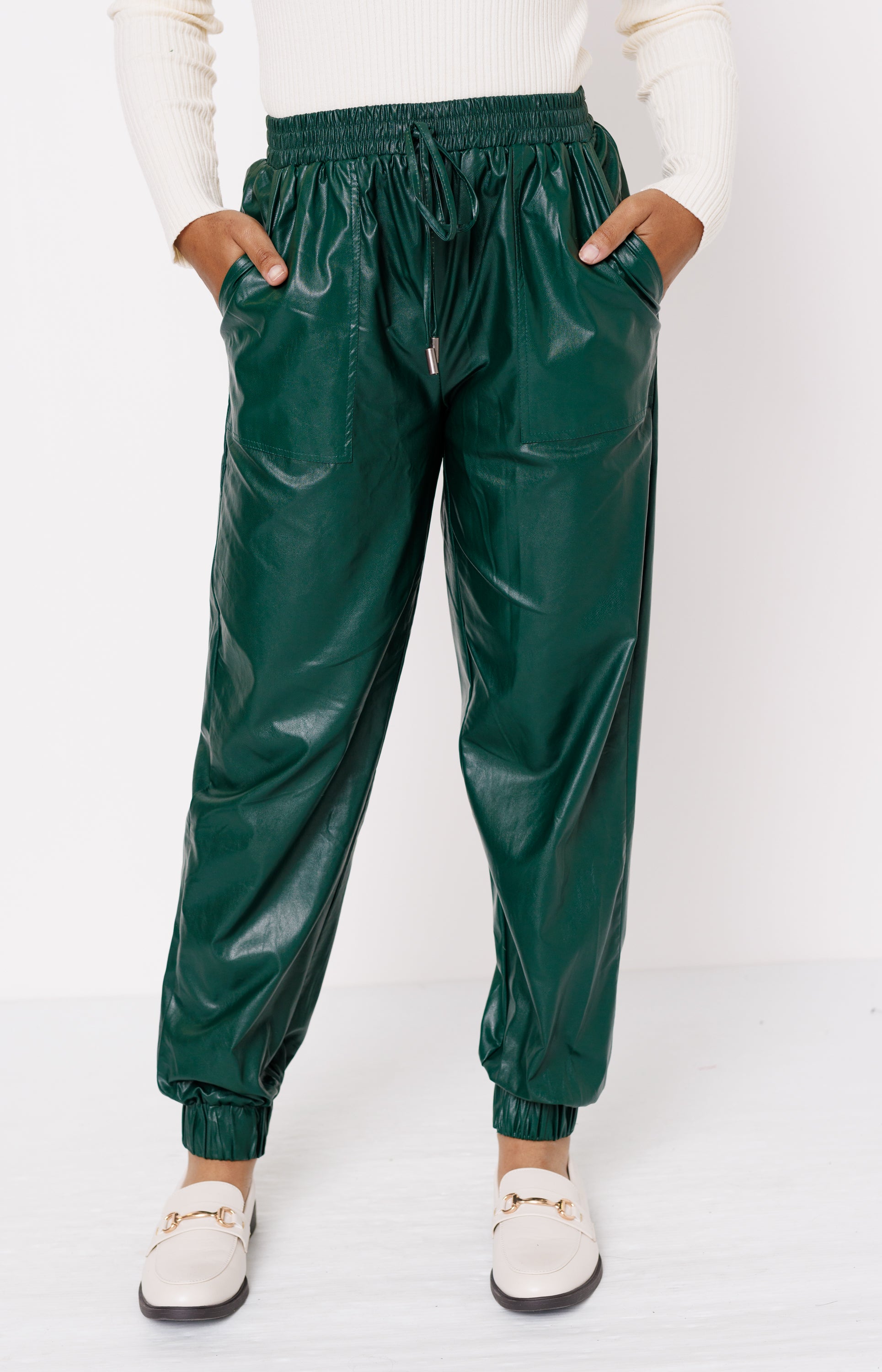 Sleek Stride Joggers, HUNTER GREEN