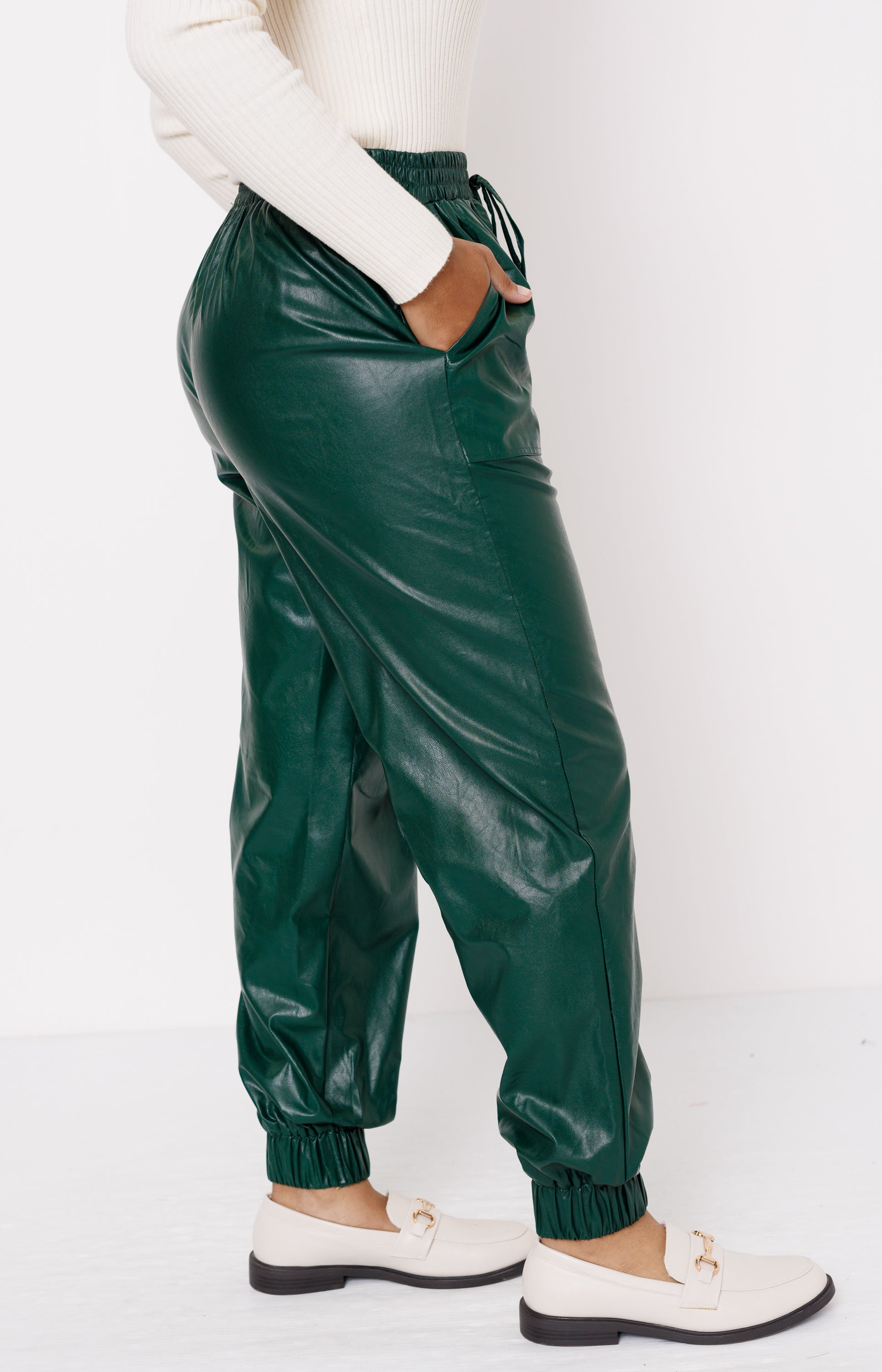 Sleek Stride Joggers, HUNTER GREEN