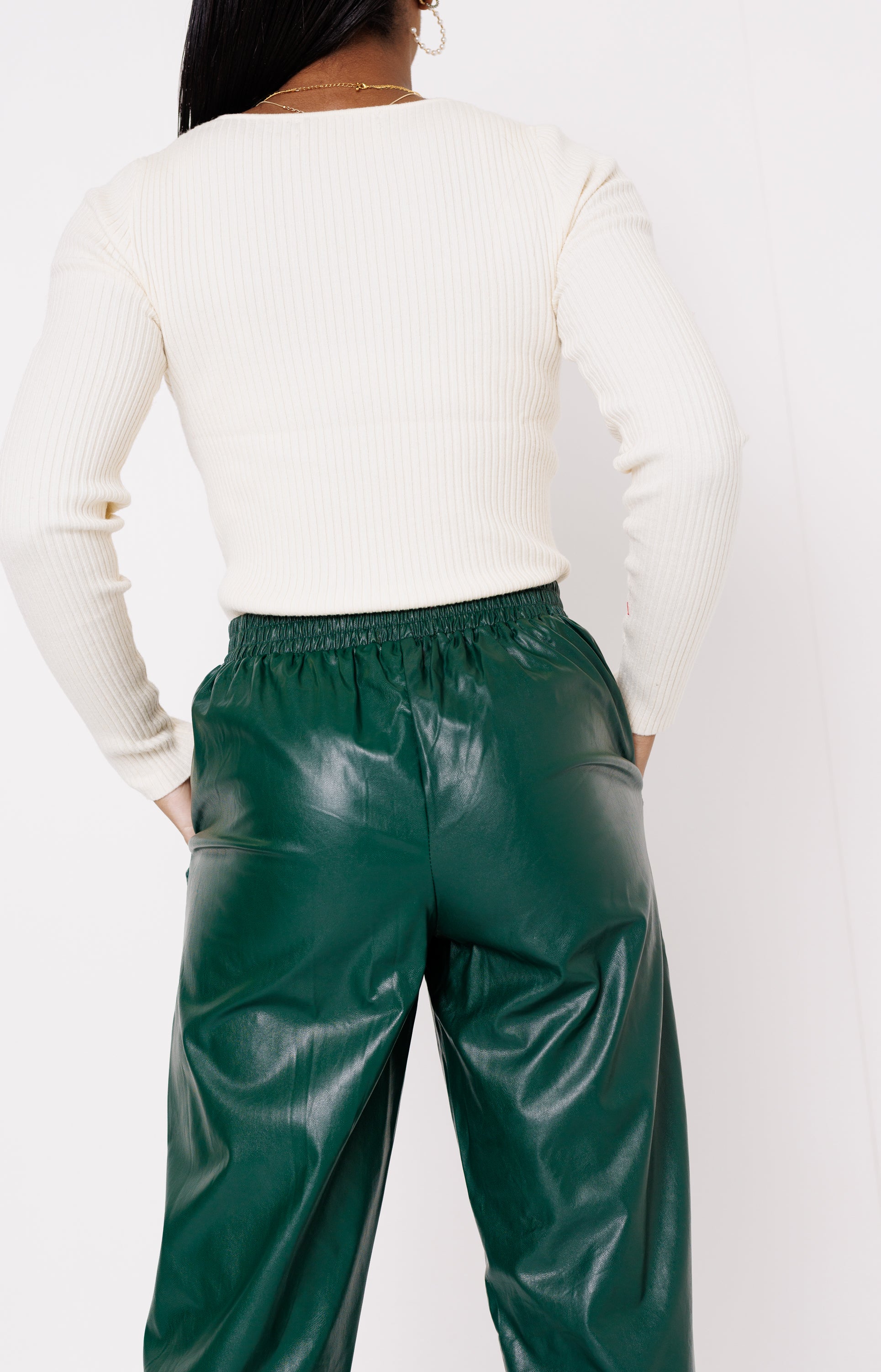 Sleek Stride Joggers, HUNTER GREEN