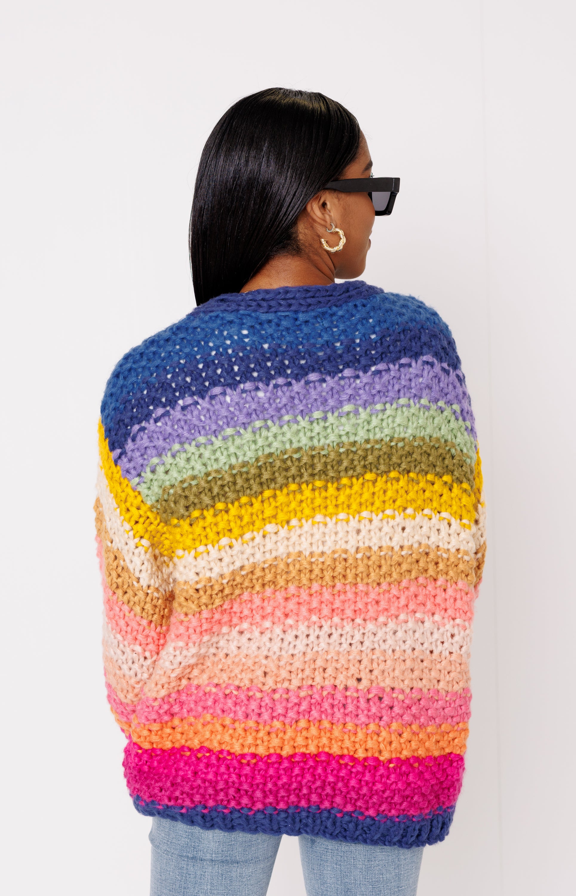 Rainbow Bliss Cardigan, RAINBOW