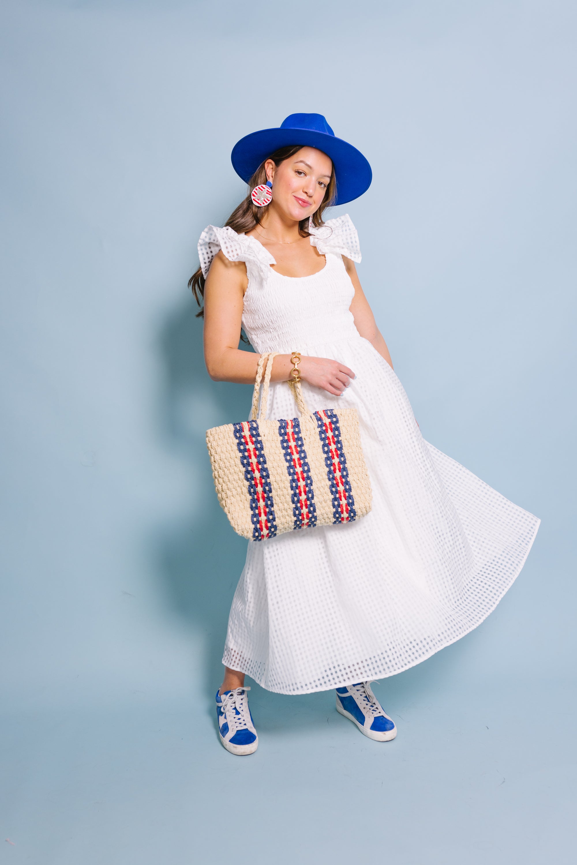 Market Days Maxi Dress, OFF WHITE