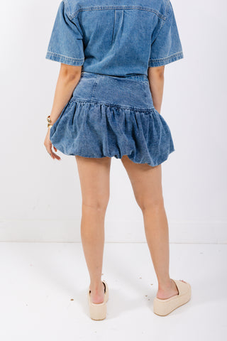 Bubble Crush Skirt