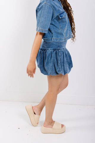 Bubble Crush Skirt