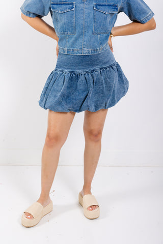 Bubble Crush Skirt