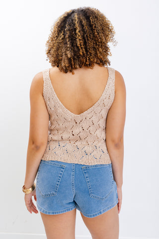Isla Top, BEIGE
