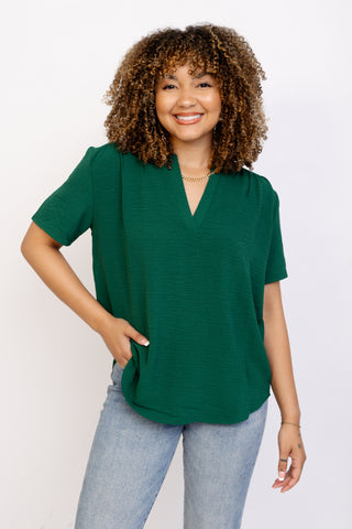 Verona Top, GREEN