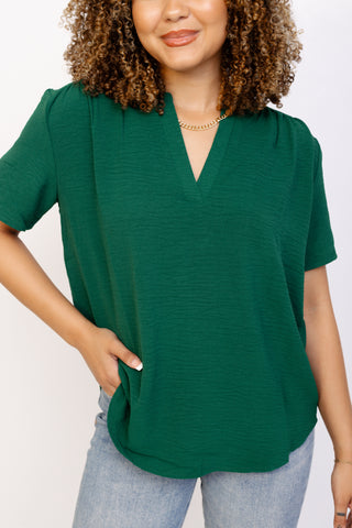 Verona Top, GREEN