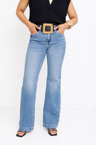 DAZE: The Heartbreaker Mid Rise Flare, TEXTME