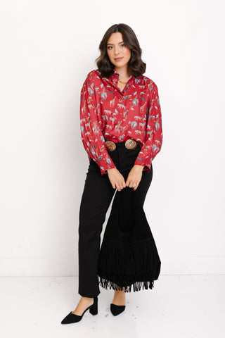 JOYJOY: Steady Beat Blouse