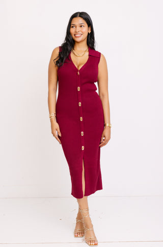 Hidden Attraction Midi Dress