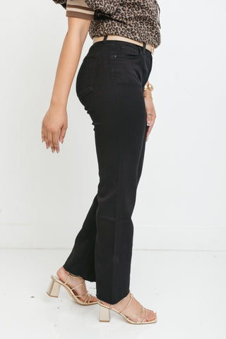 KUT: Kelsey Mid Rise Ankle Flare Jeans