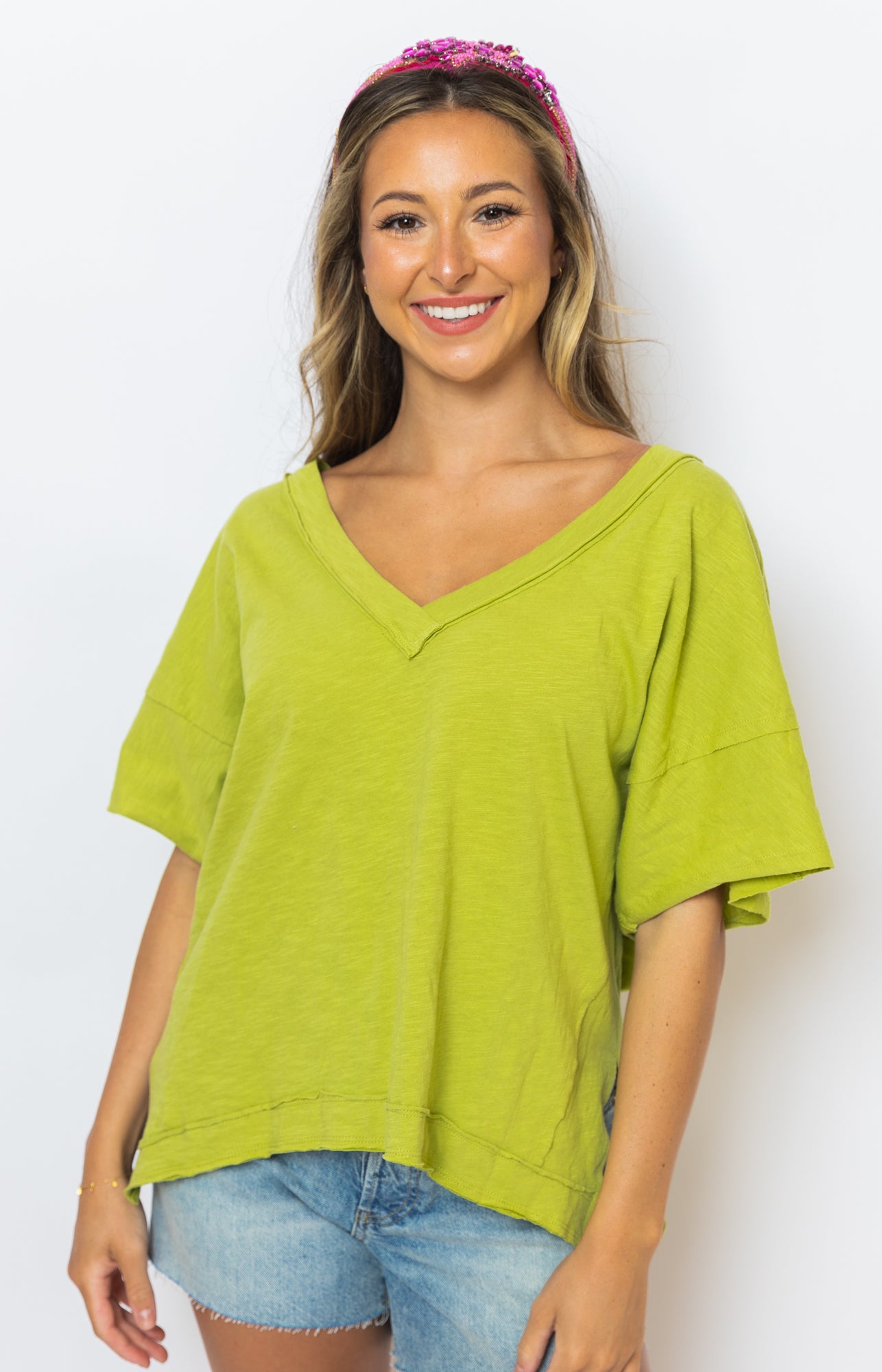 Everlee Top, PALE OLIVE