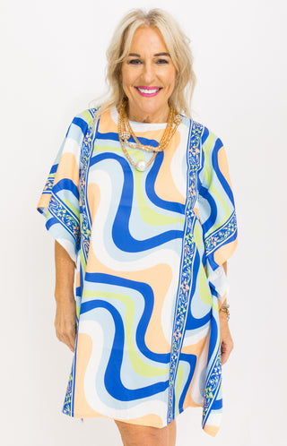 JADE: Sunset Mosaic Dress