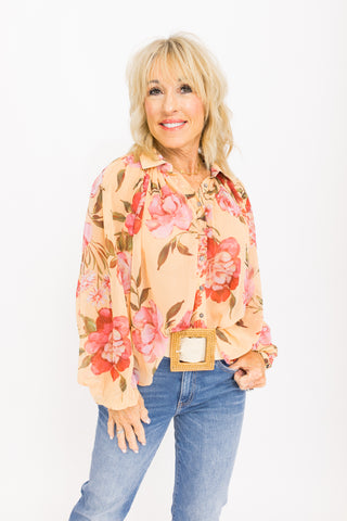 Summer Spritz Top, AMBER RED