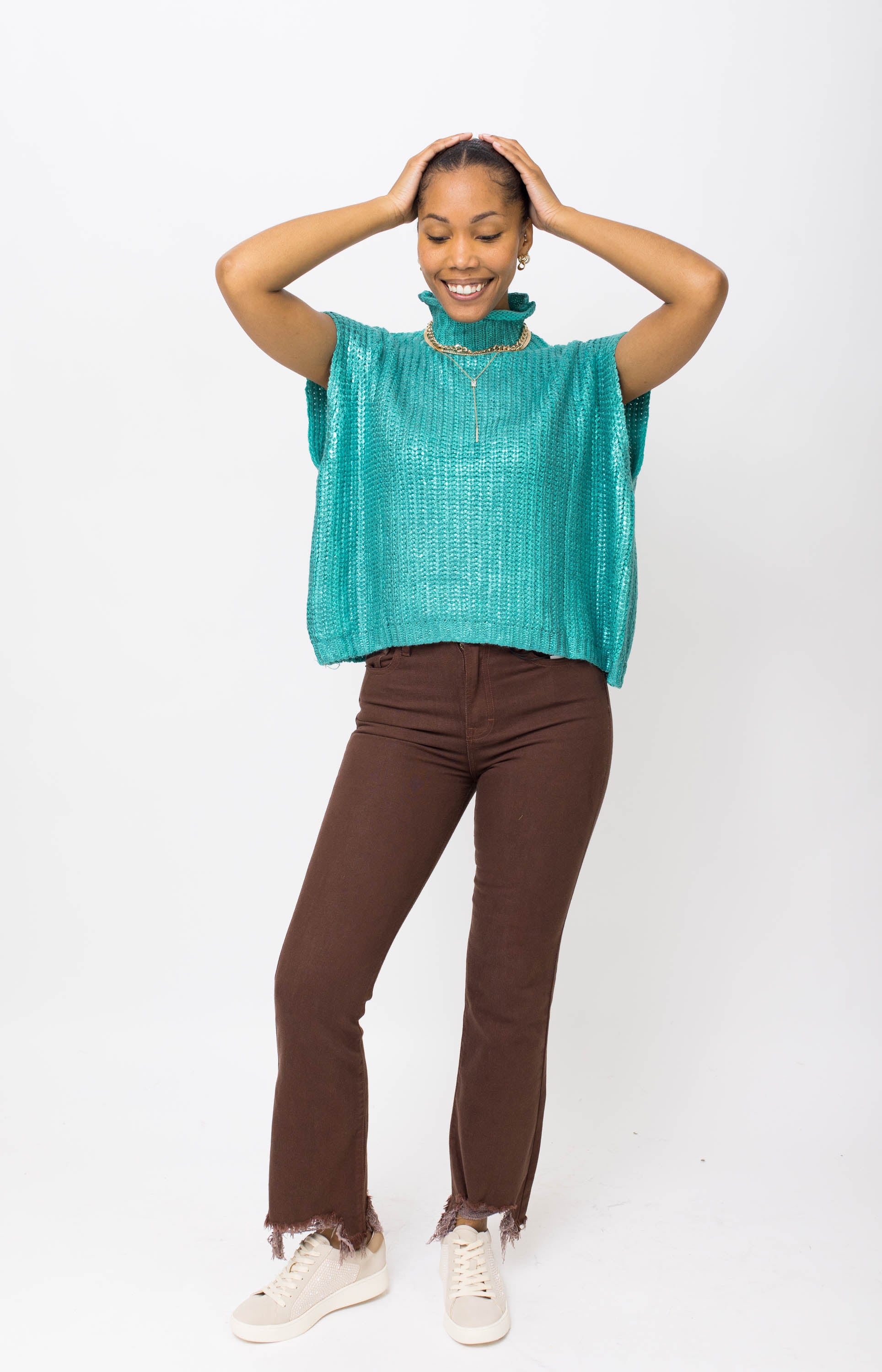 Radiant Sweater, EMERALD