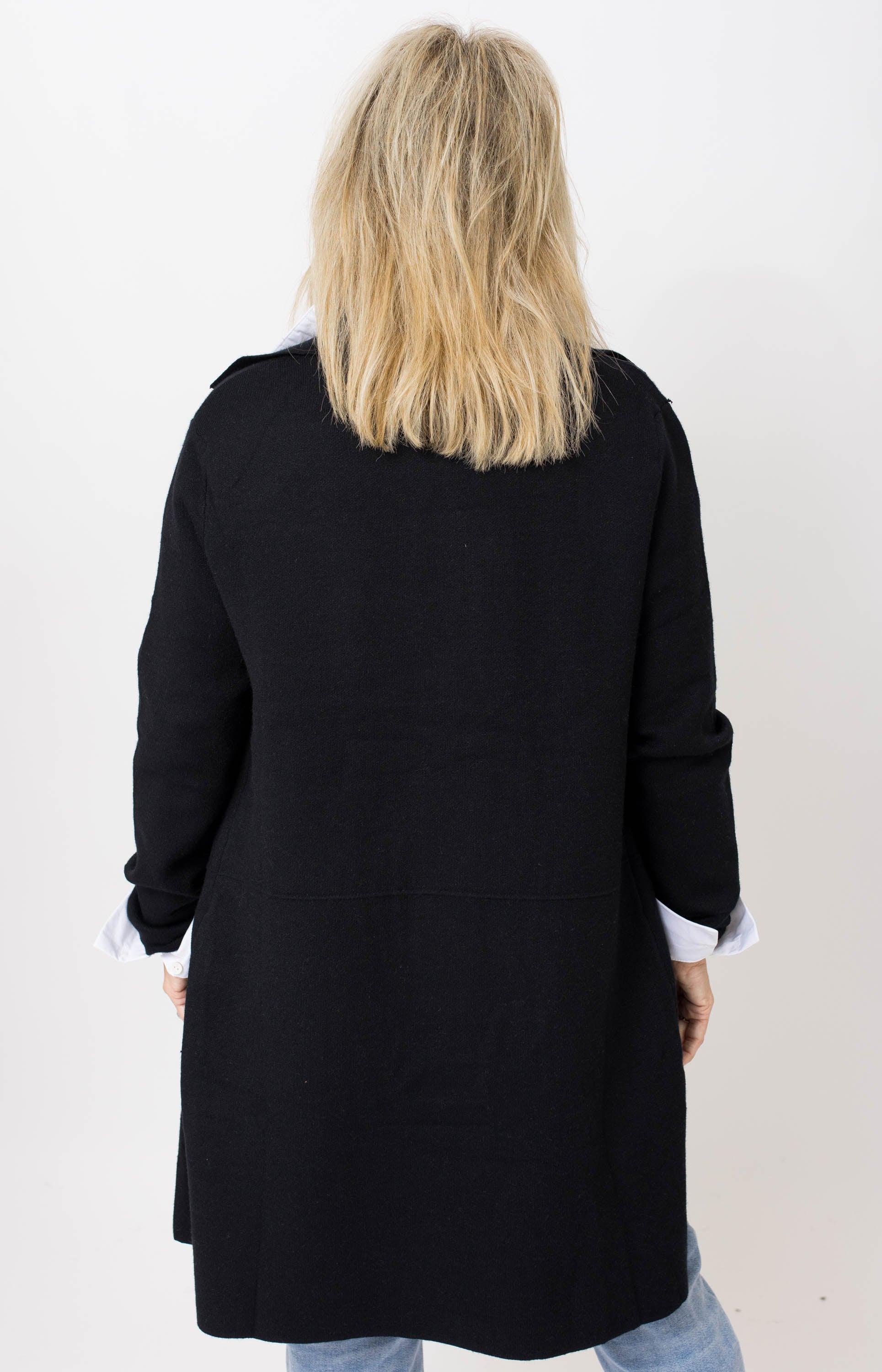 Dress Me Up Sweater Cardigan, BLACK