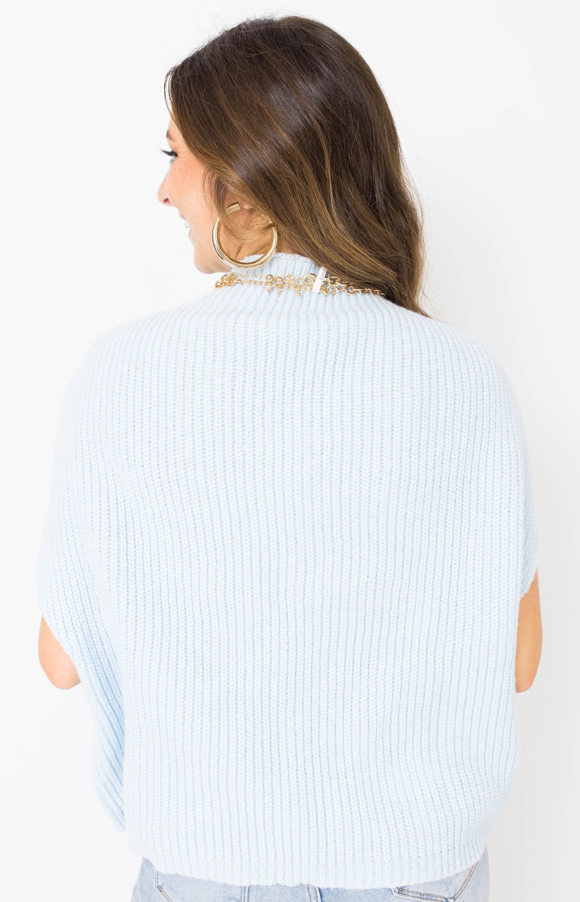 THML: Dreamy Feeling Sweater, LIGHT BLUE