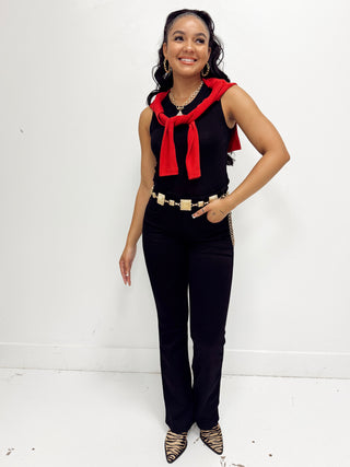 Simply Luxe Cardigan, RED