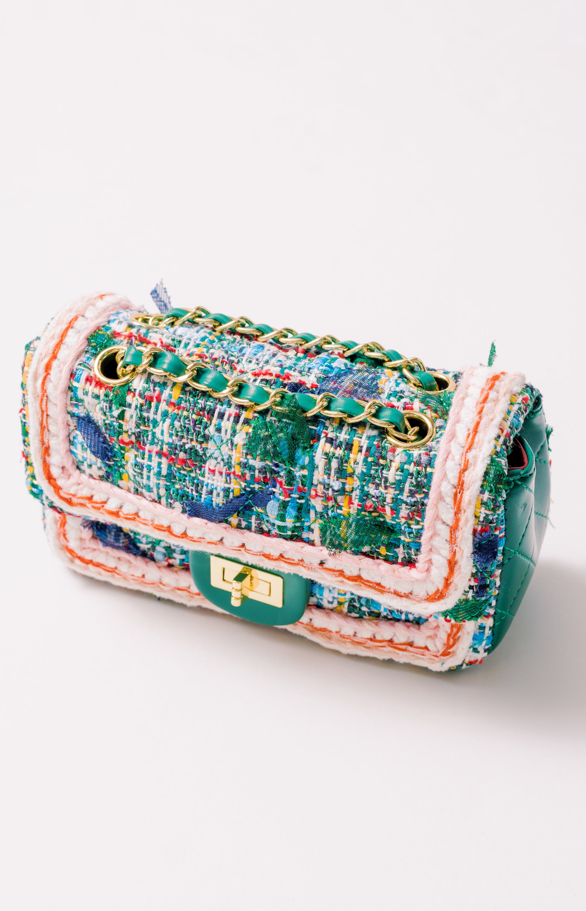Tweed Bag, GREEN
