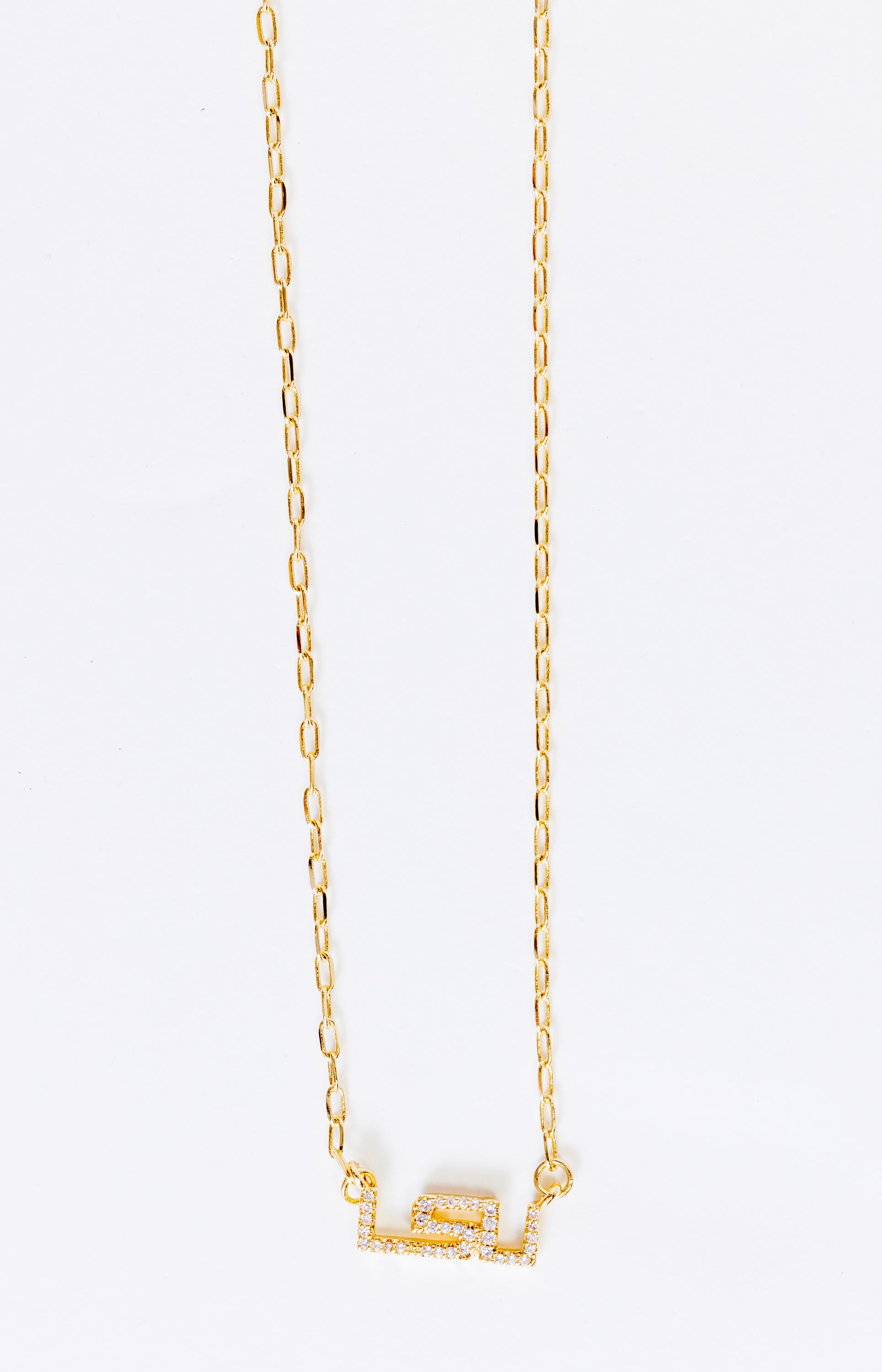 Treasure Jewels: LSU Dainty Necklace, GOLD