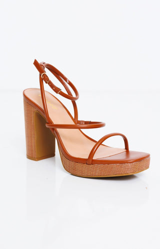 Angel Girl Heel, CHESTNUT - HerringStones