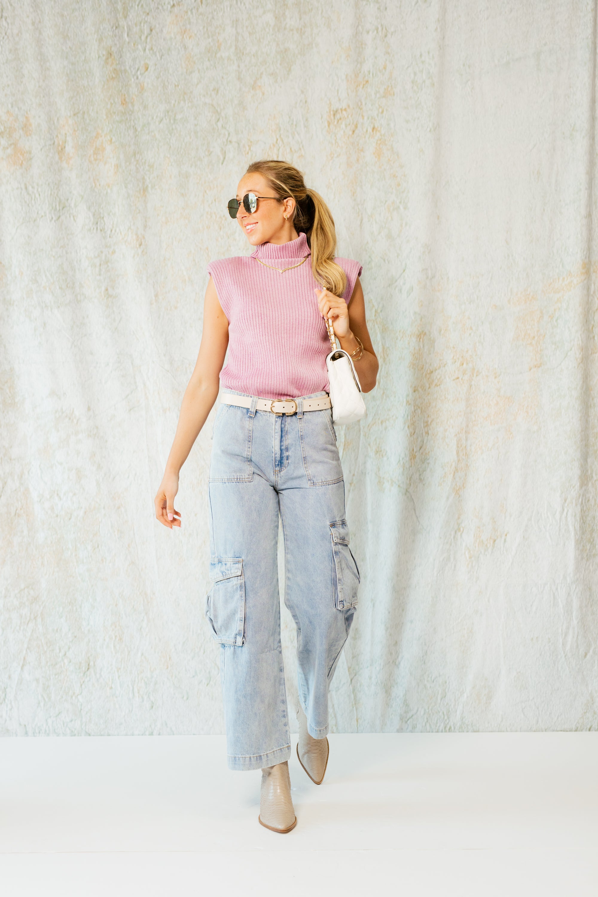 Sweater Season Top, LAVENDER