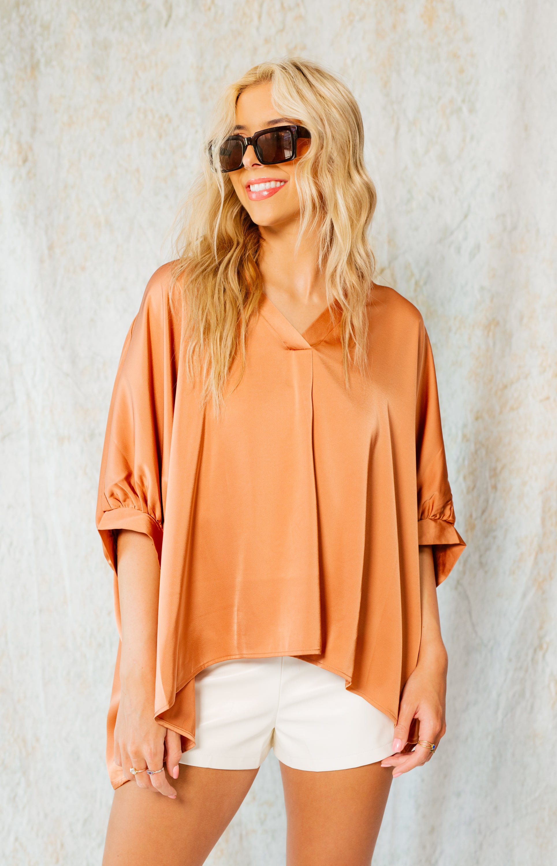 Feeling the Vibes Top, COPPER