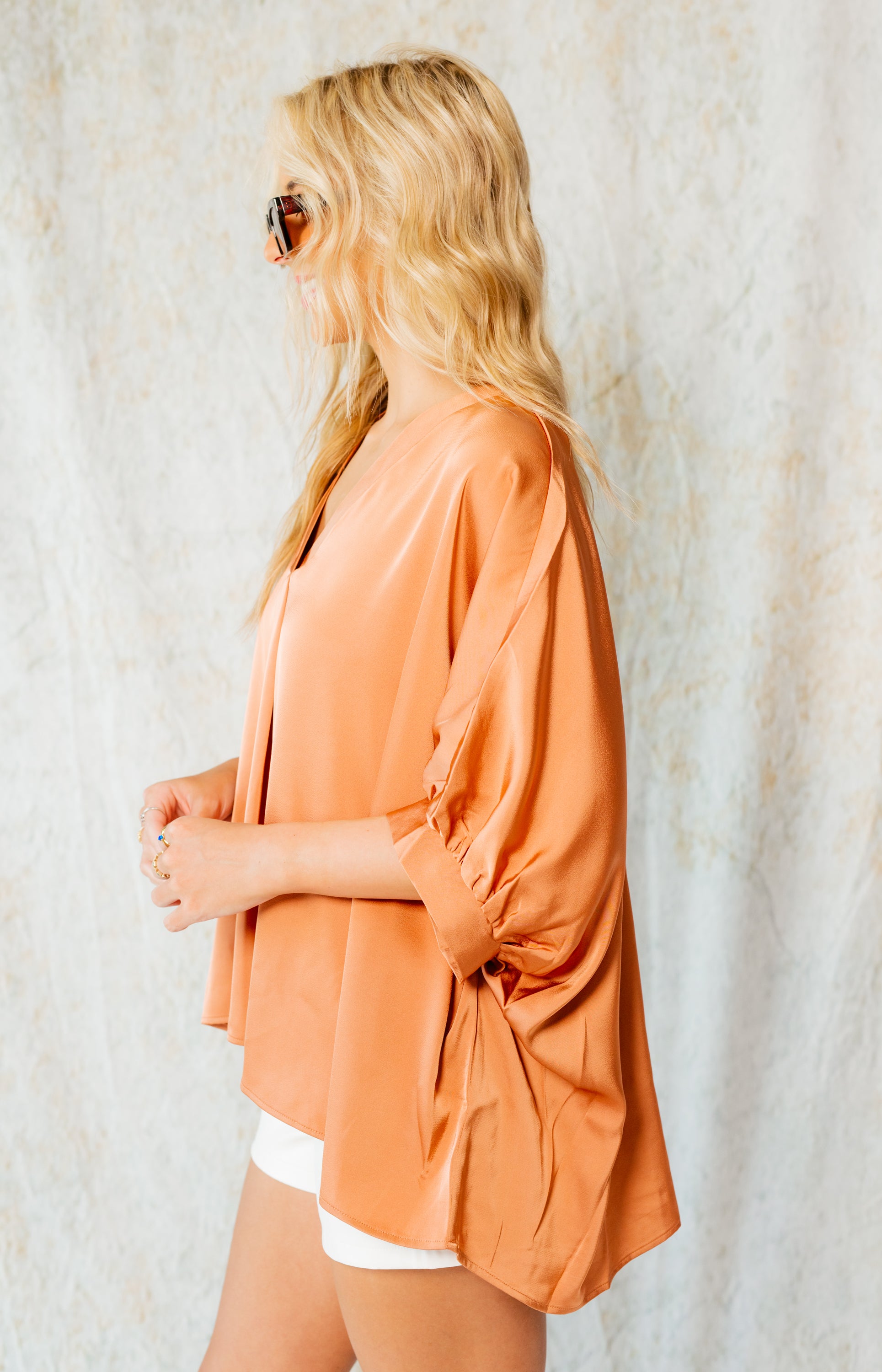 Feeling the Vibes Top, COPPER