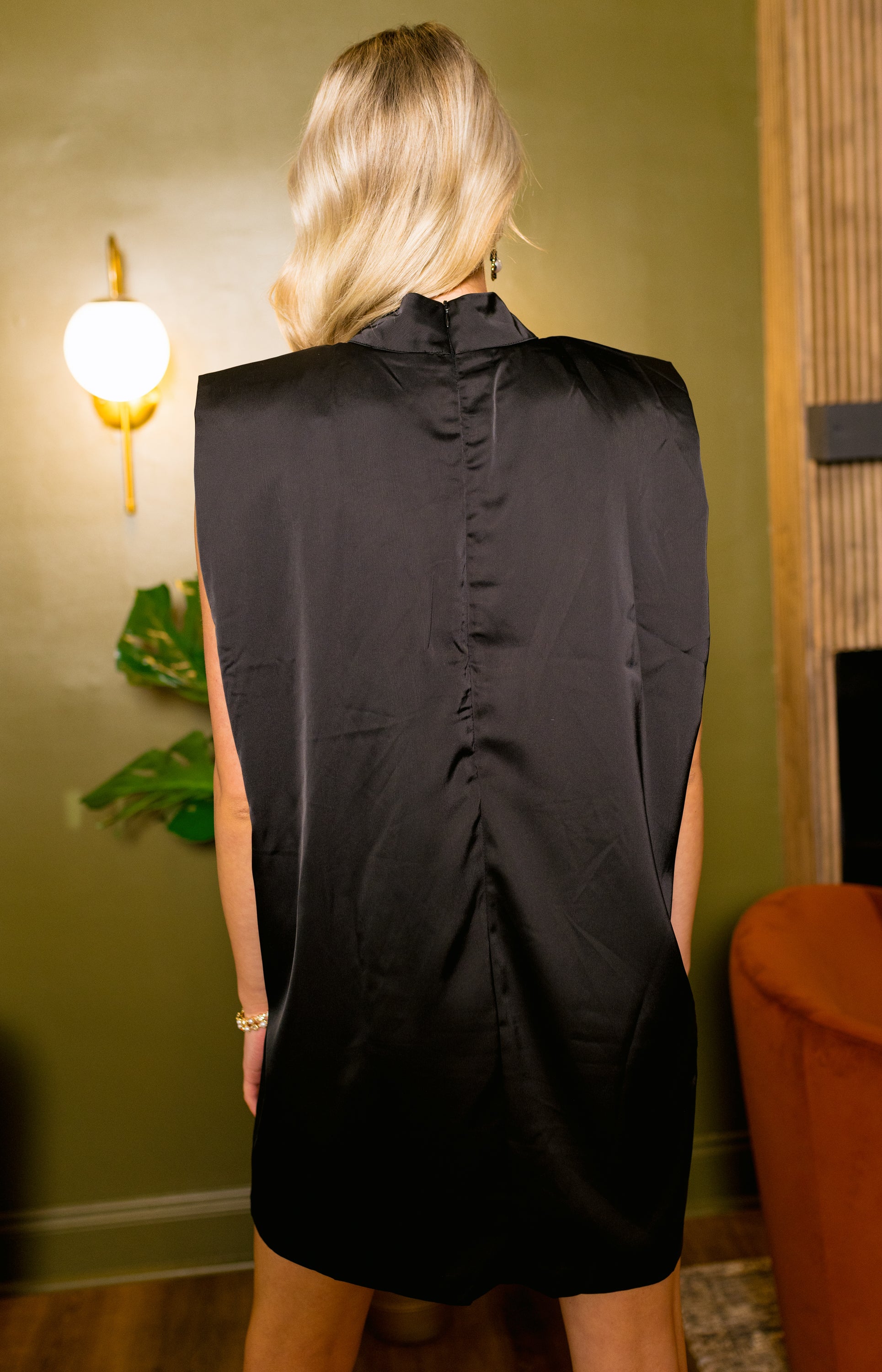 Star of the Show Mini Dress, BLACK