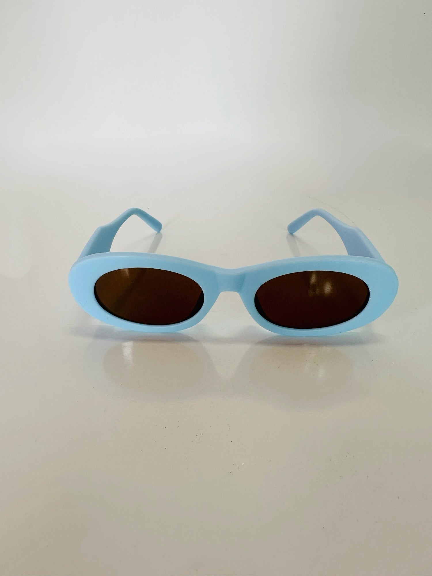 Babydoll Sunglasses, BLUE - HerringStones