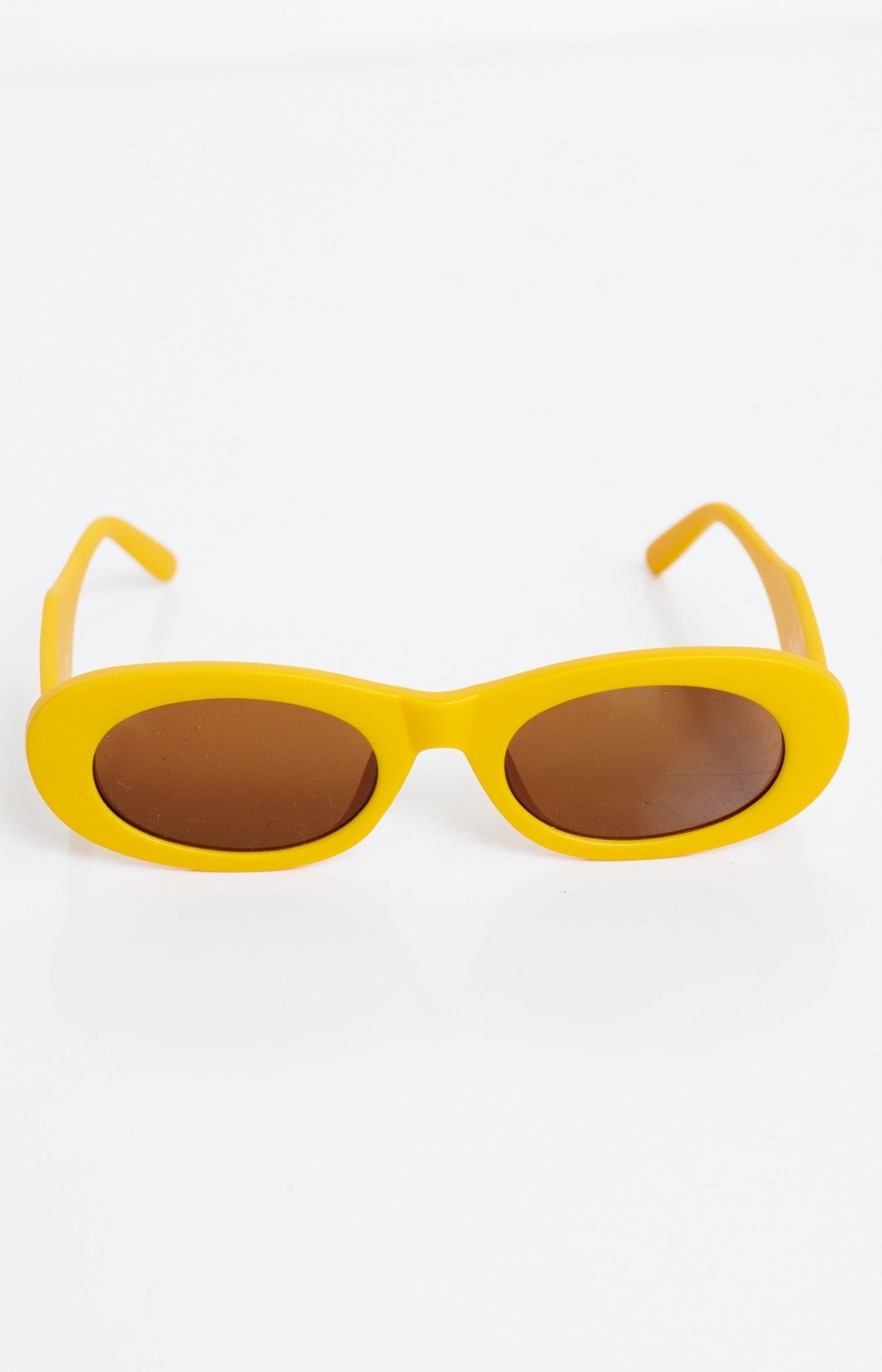 Babydoll Sunglasses, YELLOW - HerringStones