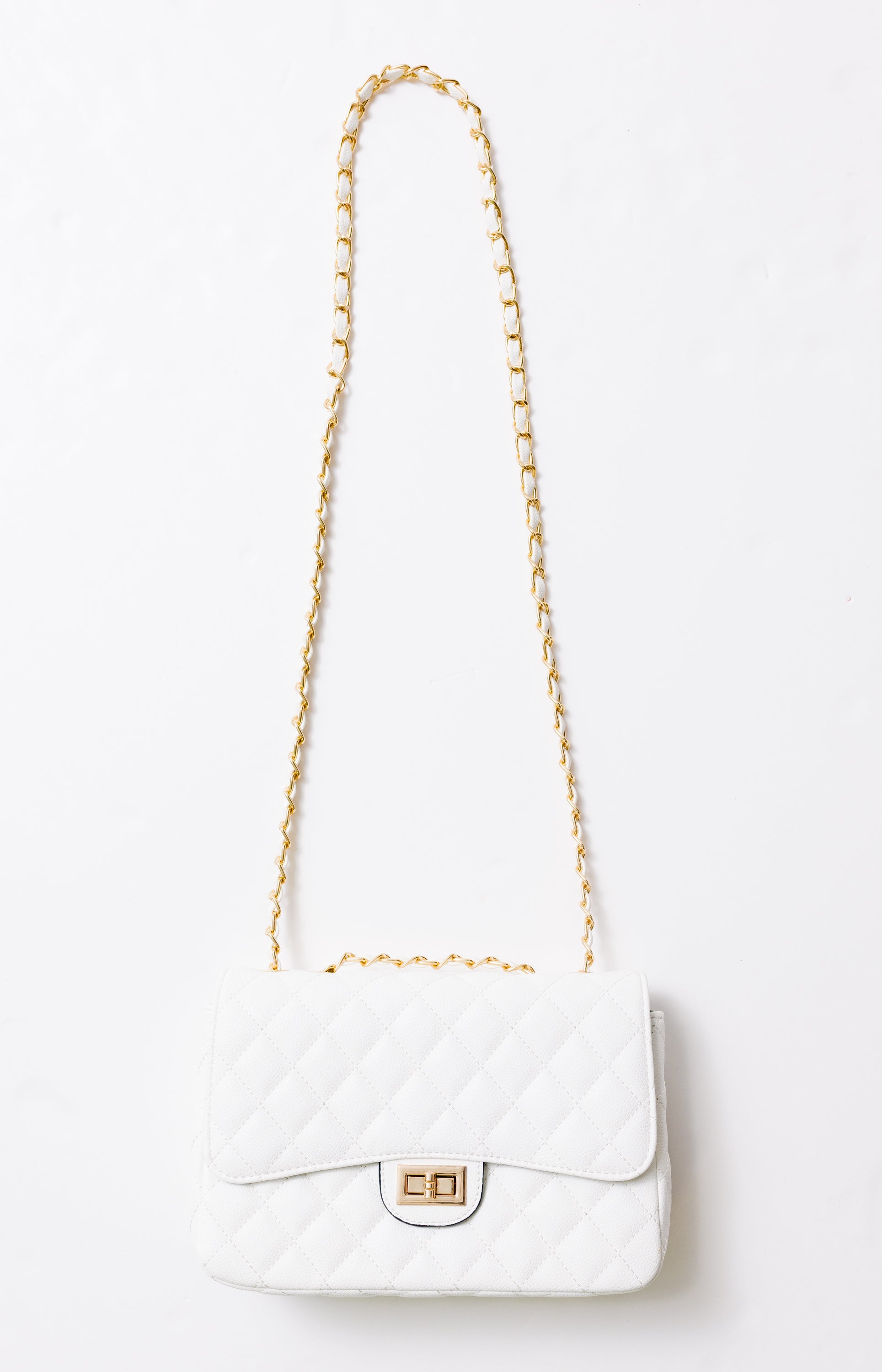 Ashley Crossbody Bag, WHITE
