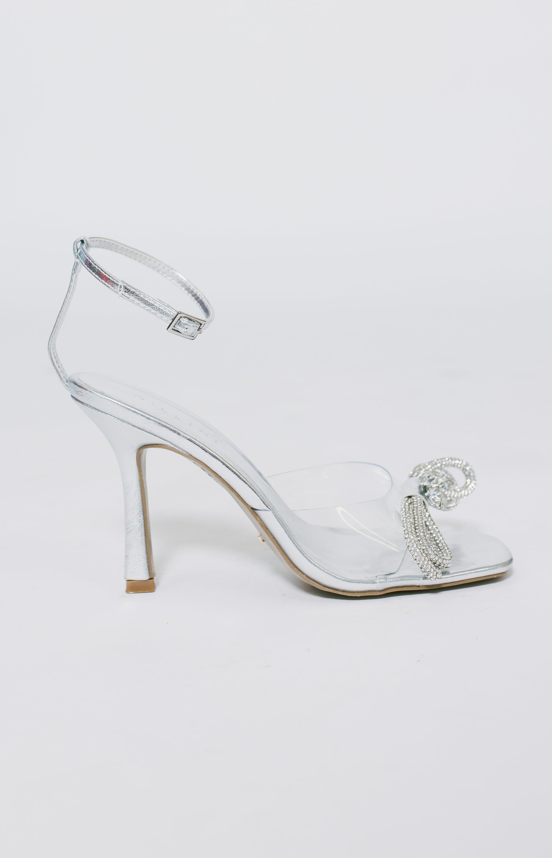 Billini: Elarni Heels, CLEAR/SILVER