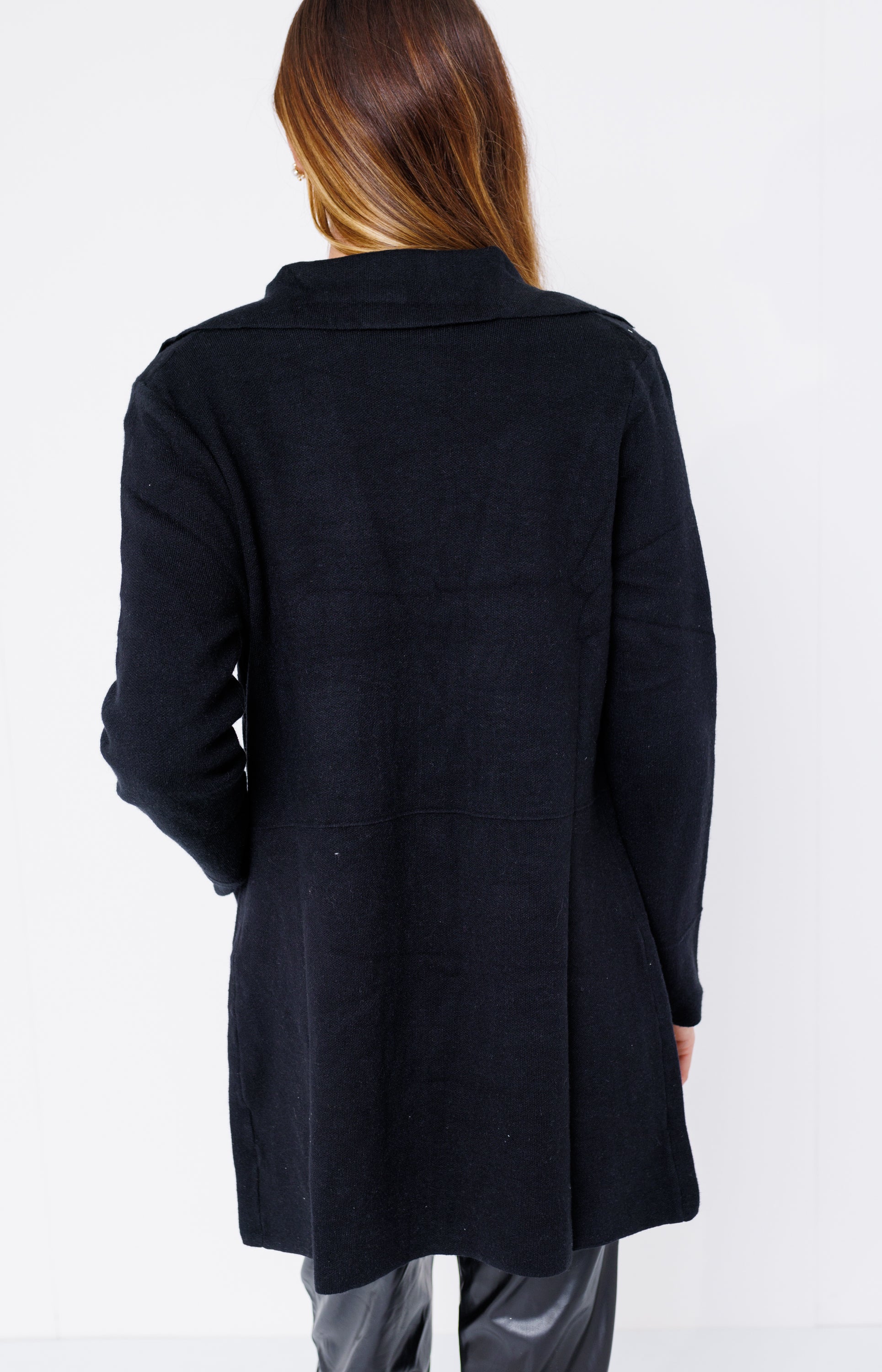 Dress Me Up Sweater Cardigan, BLACK