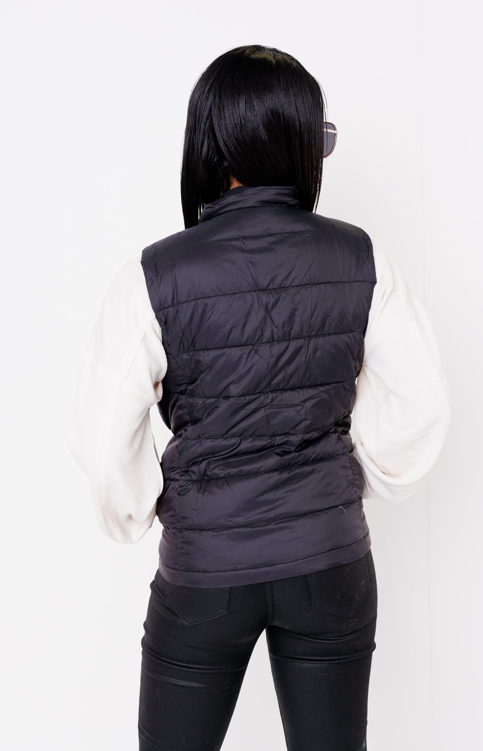 Urban Explorer Puffer Vest, BLACK