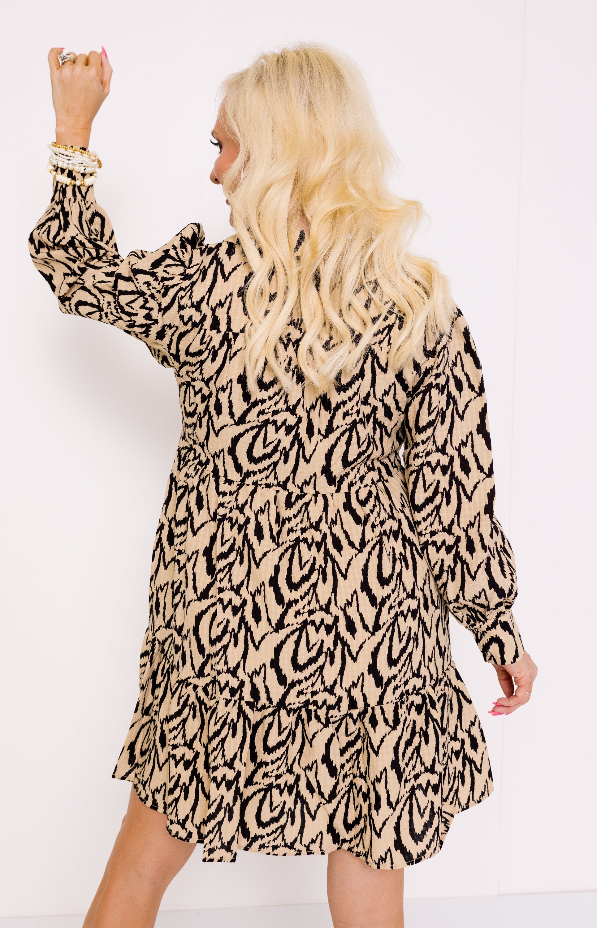 THML: Tiger Print Mini Dress