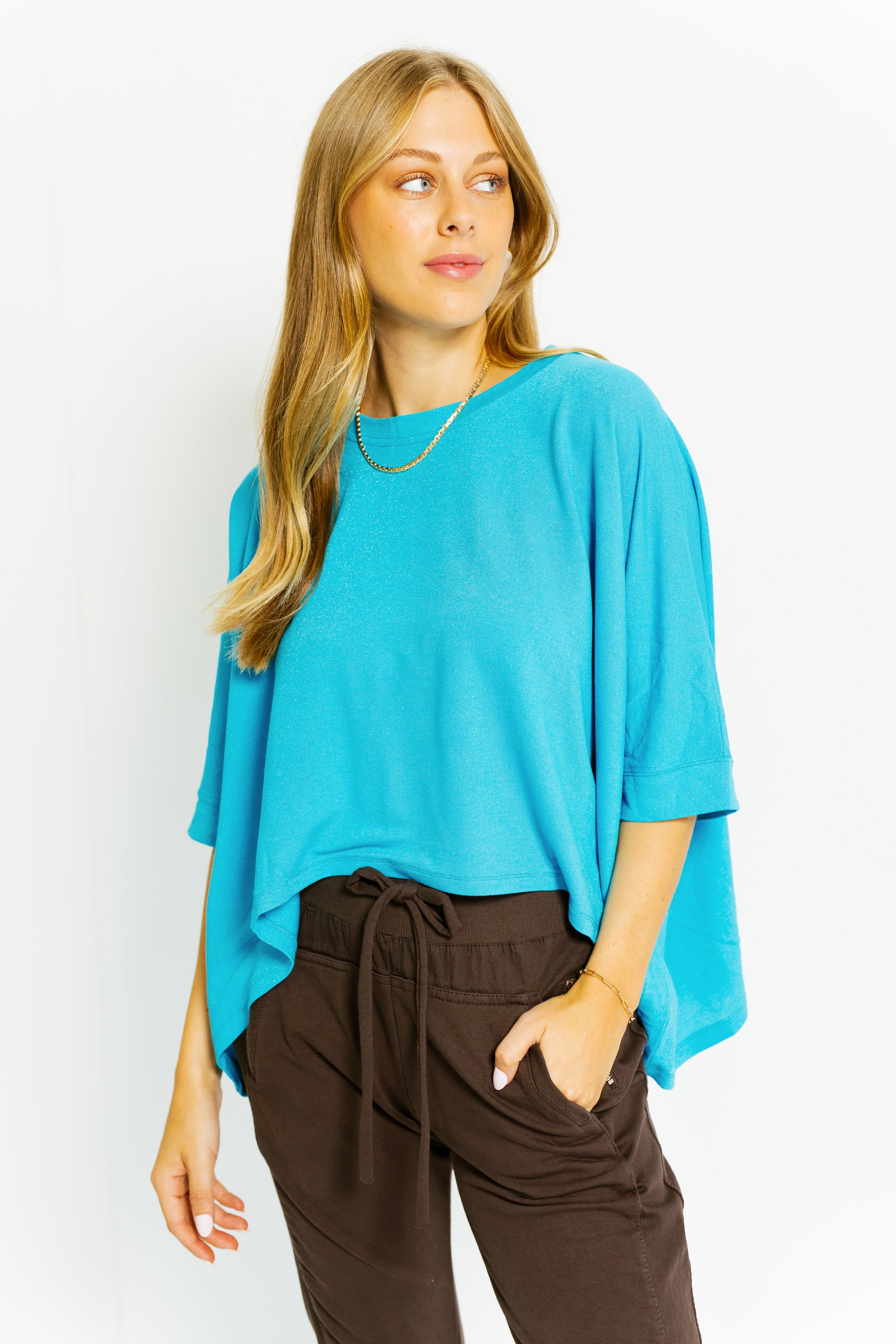 Clean Slate Tee, TEAL