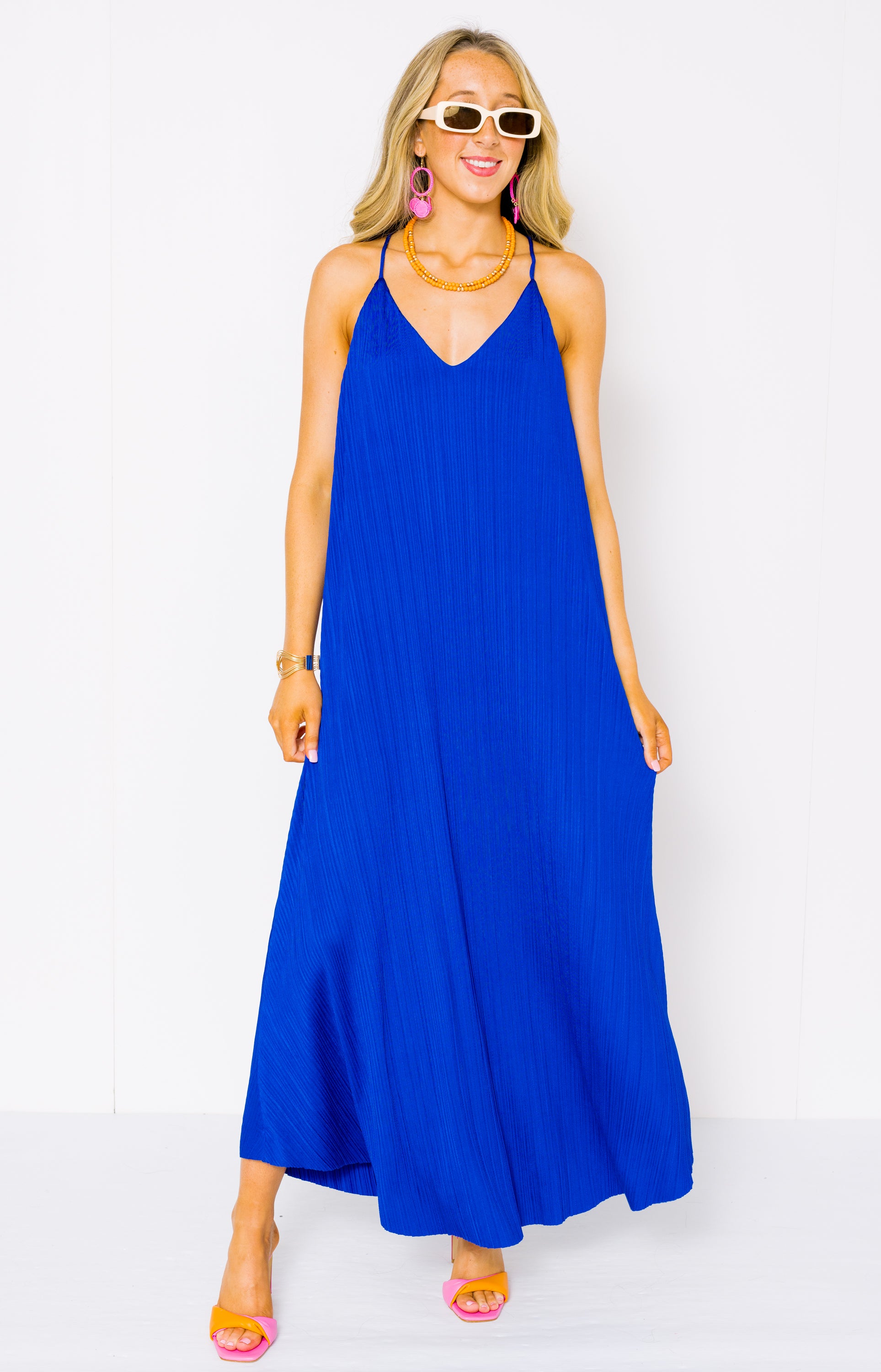 Keep It Simple Maxi Dress, ROYAL