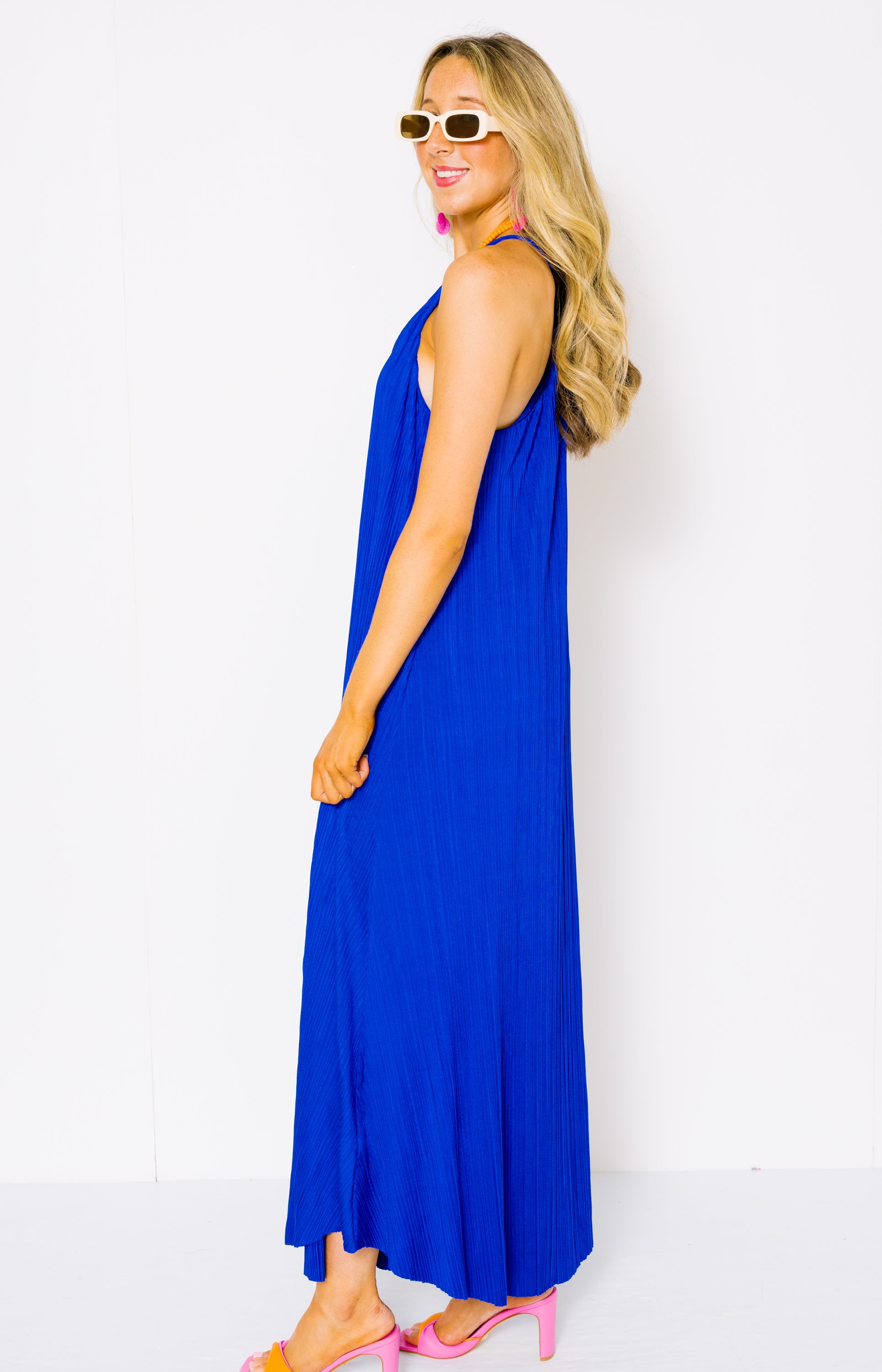 Keep It Simple Maxi Dress, ROYAL