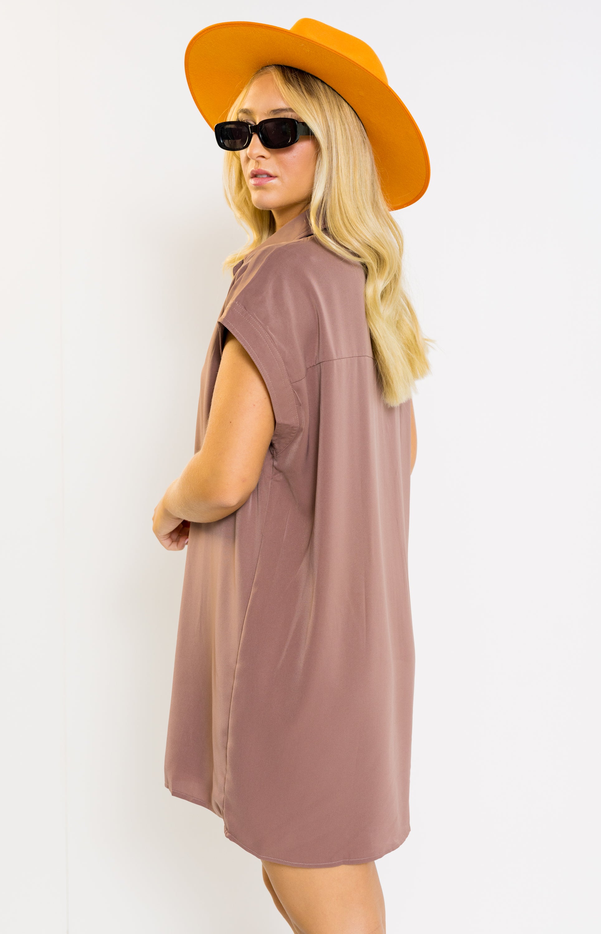 Good to Go Mini Dress, ASH BROWN