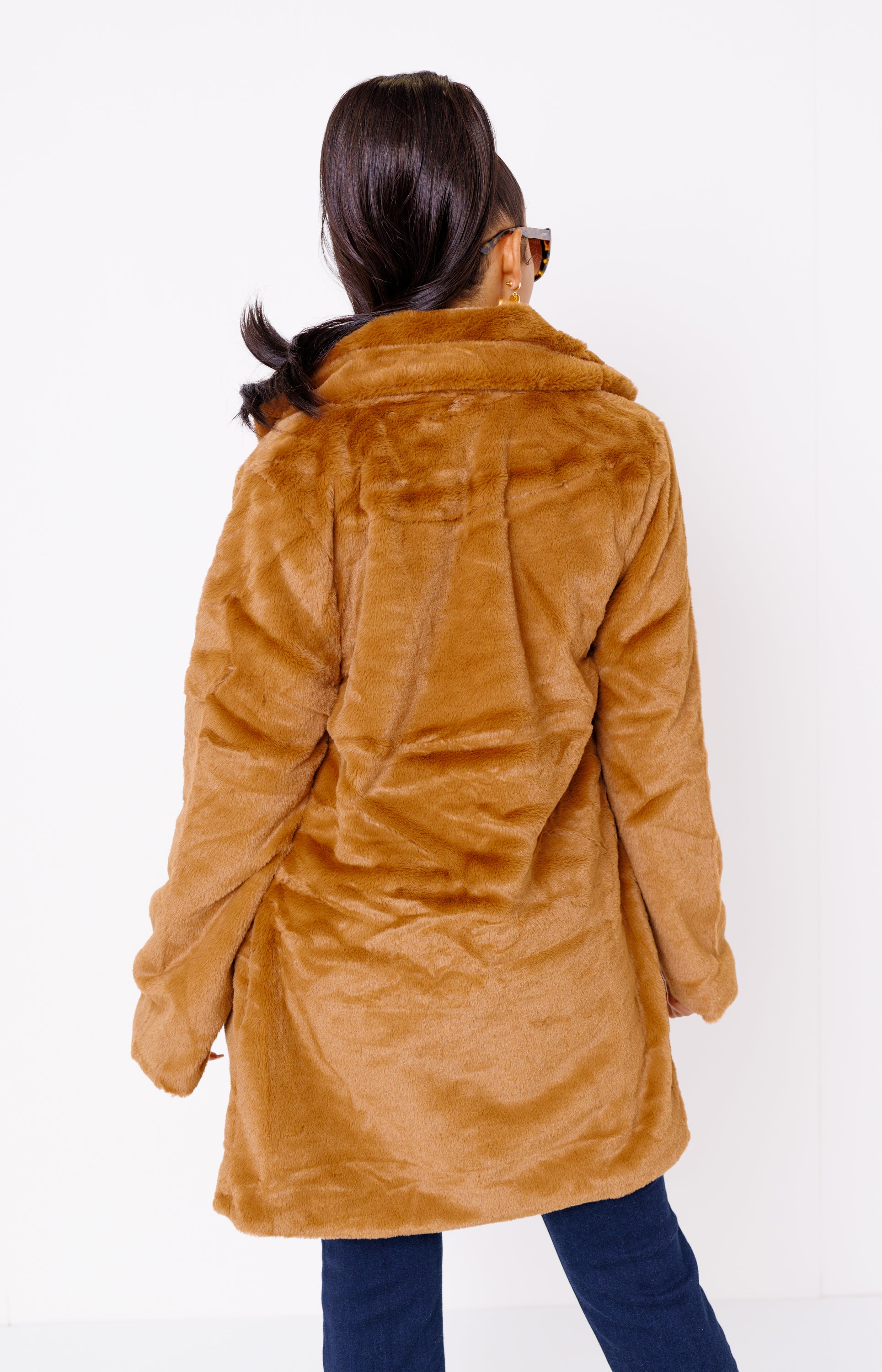 Luxury Lush Trench Coat, CAMEL