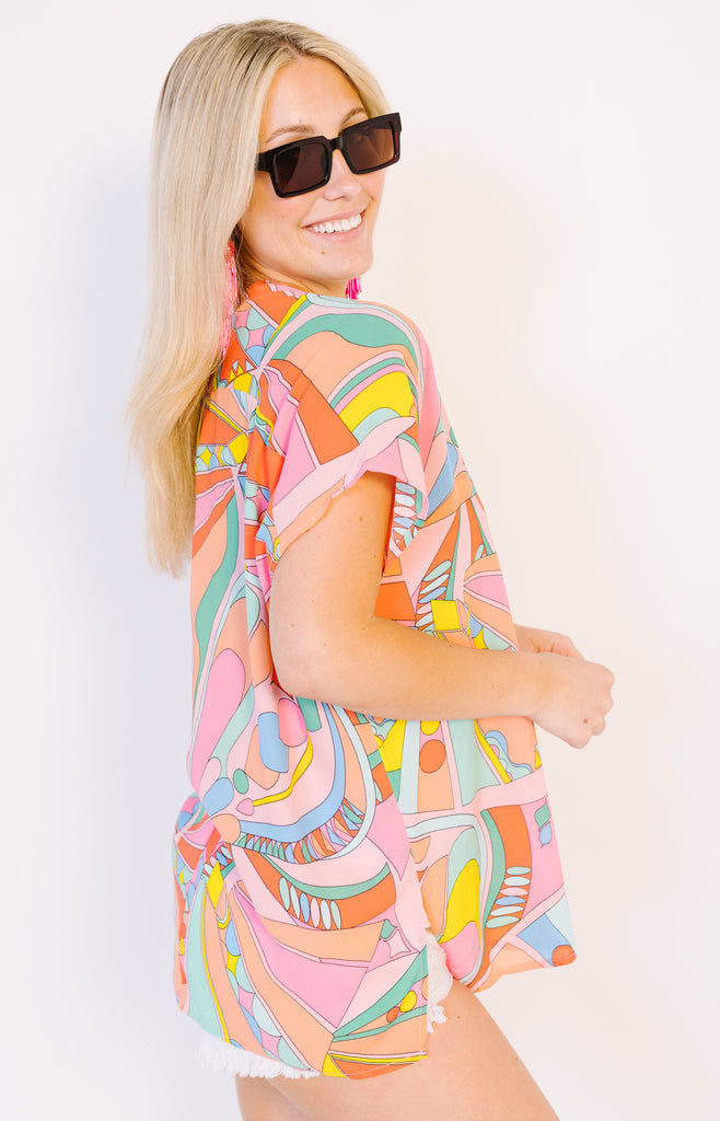 Karlie: Cleo Top, PINK