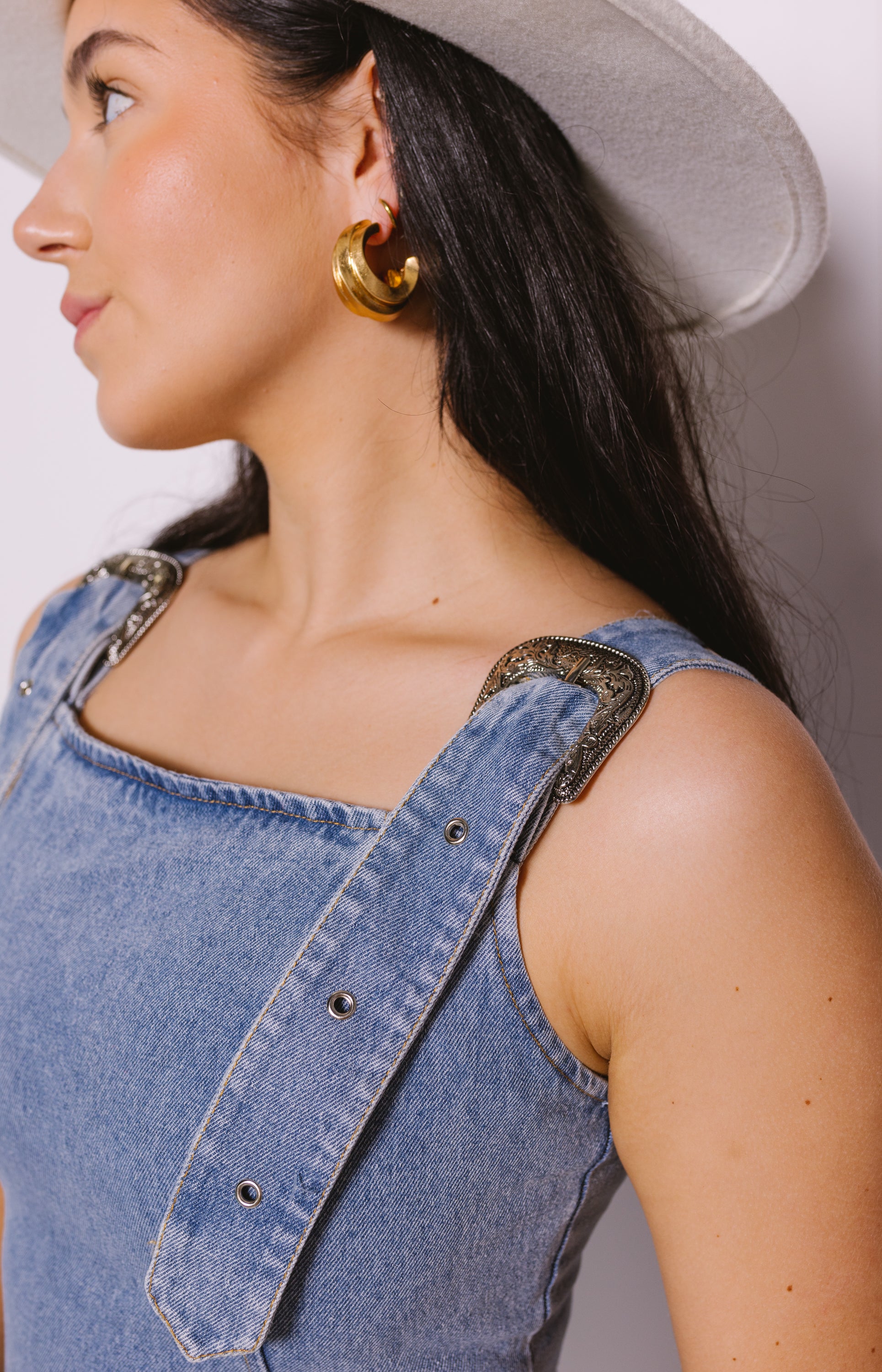 Lilah Mini Dress, DENIM