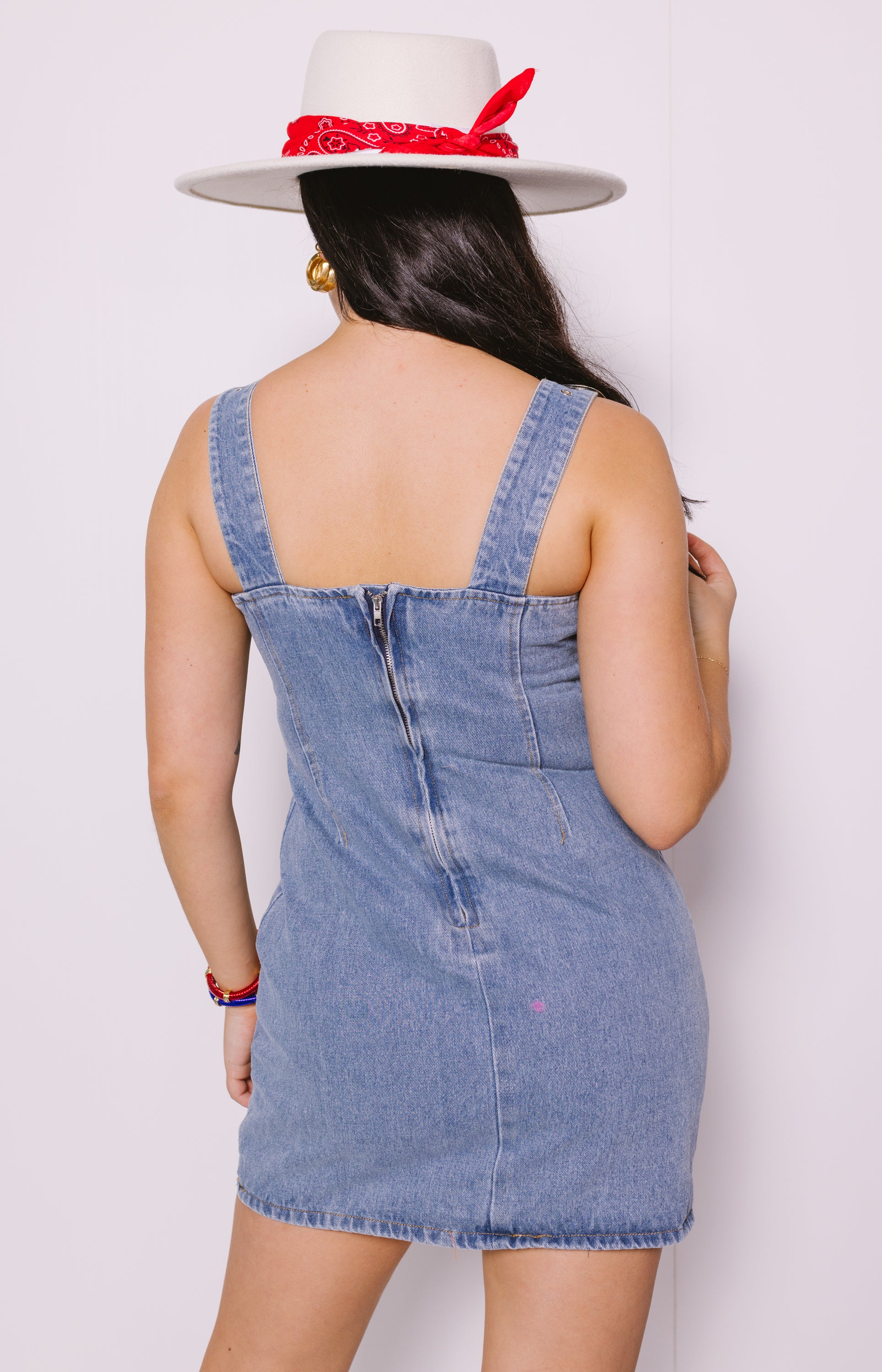 Lilah Mini Dress, DENIM