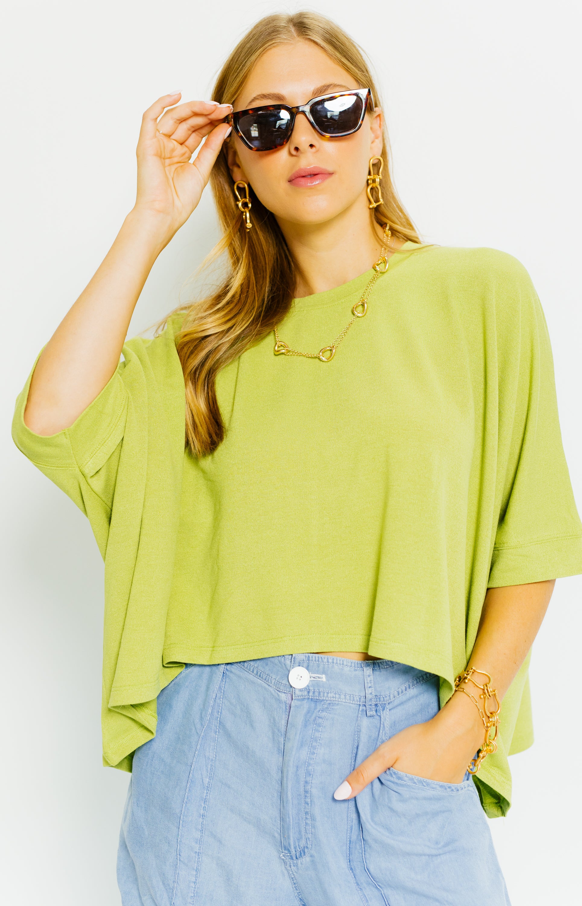 Clean Slate Tee, OLIVE